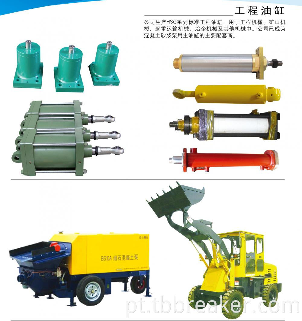 Hydraulic Cylinders For Engineering Equipment